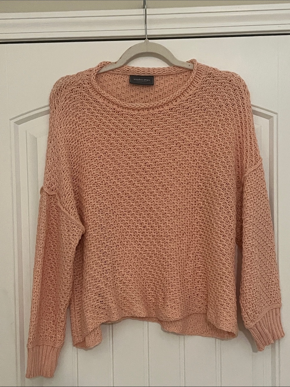 Wooden Ships by Paola Buendia  "Key West" Knit Sweater Sz S/M